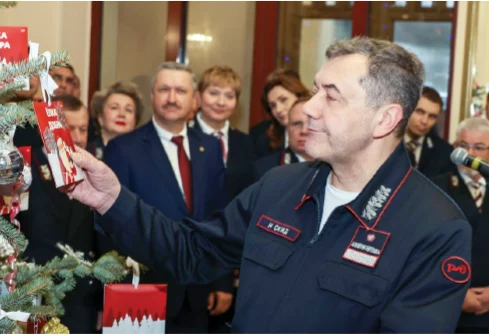 Поздравление начальника Северо-Кавказской железной дороги Сергея Задорина