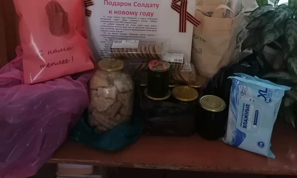 Новогодний подарок участникам СВО