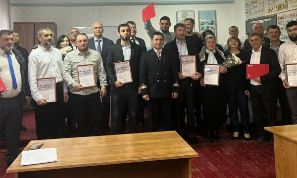 Награждение работников Махачкала ЭЧ-6 и Грозный ЭЧ-5