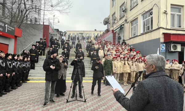 Поезд Министерства Обороны России &laquo;Сила в правде&raquo; посетил столицу Республики Дагестан.
