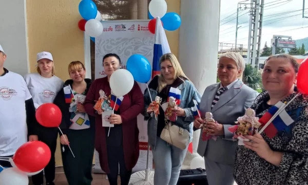 Мероприятие в Год пассажира на вокзале Туапсе