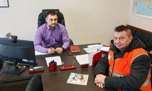 Встреча с руководителем сервисного локомотивного депо Краснодар